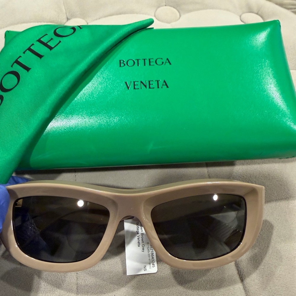 Bottega Veneta 54MM Rectangular Sunglasses